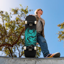 Midnight Dream - Djävulen Mini Skateboard Bräda 18,5 Cm