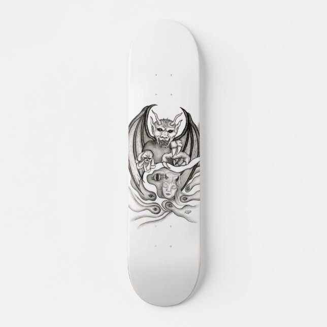 Midnight Dream - Djävulen Skateboard Bräda 20,5 Cm (Framsida)