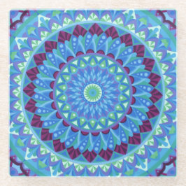 Midnight Dreams Mandala Blå Boho Dryck 