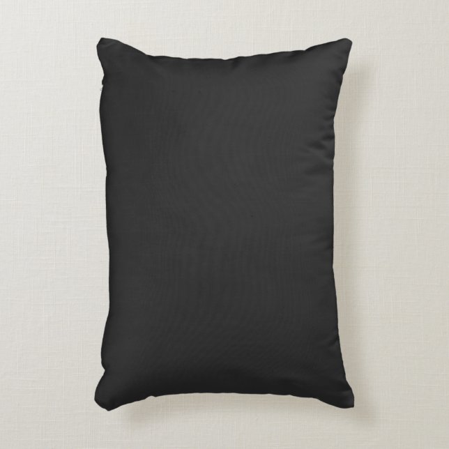 Midnight Elegance Bröllopsdusch Prydnadskudde (Framsidan(Vertikal))