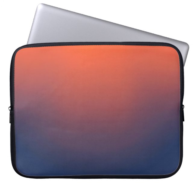 Midnight Ember Gradient Laptop Fodral (Framsidan)