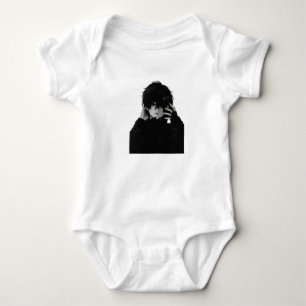 Midnight-Emo Anime Pojke - Mörk Estetisk Baby Body T Shirt