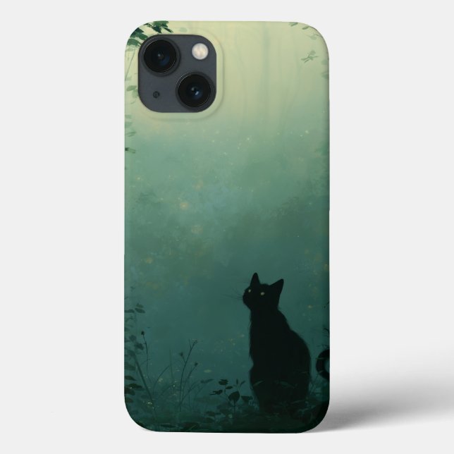 Midnight Familiar – Fantasy Art with Cat (Baksida)