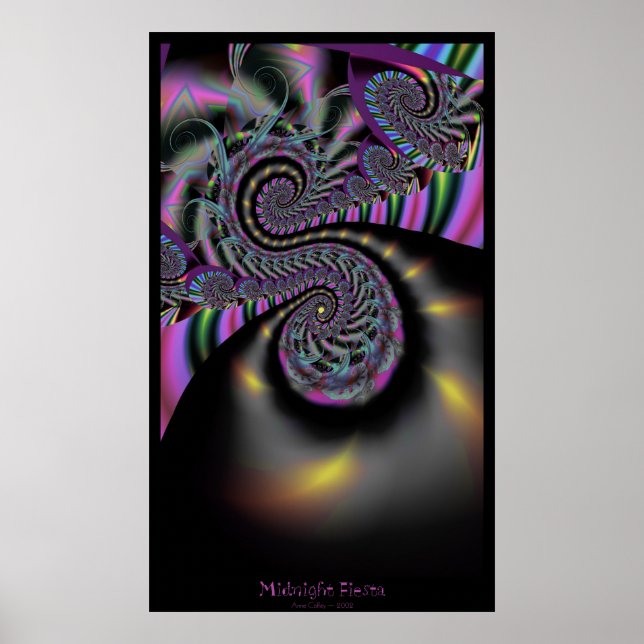 Midnight Fiesta Poster (Framsidan)