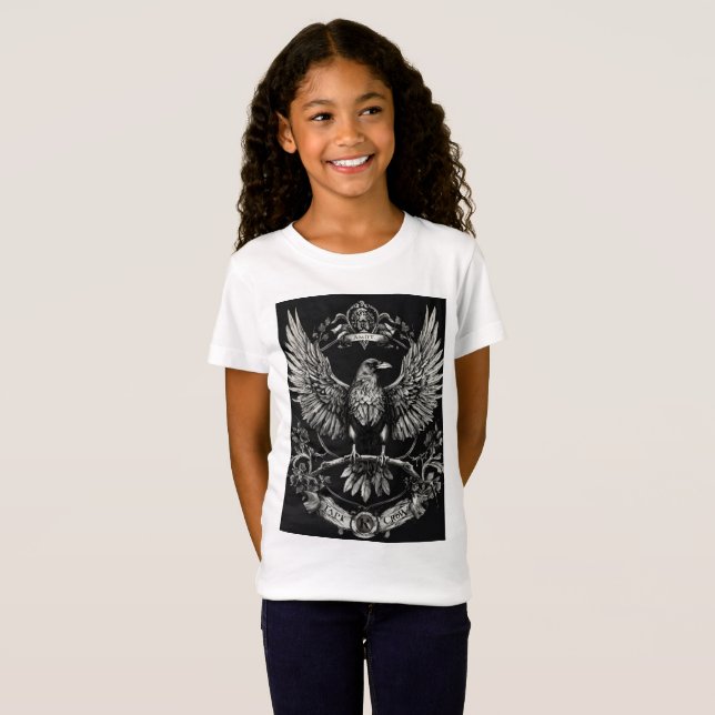 Midnight Flock T Shirt (Hel framsida)
