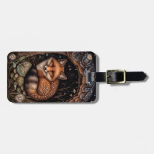 Midnight Fox Wallet Case Bagagebricka