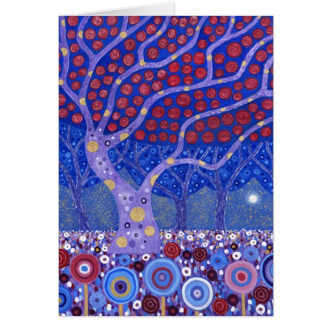 Midnight Garden 2010 Hälsningskort (Framsidan)