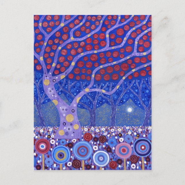 Midnight Garden 2010 Vykort (Framsida)