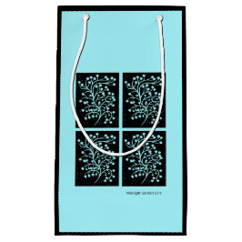 Midnight Garden Line Turquoise Mist