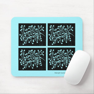 Midnight Garden Line Turquoise Mist Musmatta