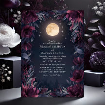Midnight Garden Moon Bröllop
