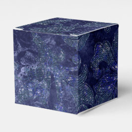Midnight Glimmer Vintage Damask Presentaskar