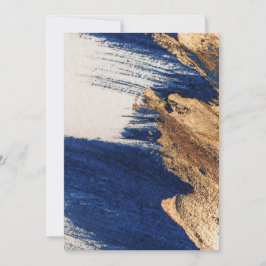 Midnight Gold: Abstrakt Elegans Inbjudningar