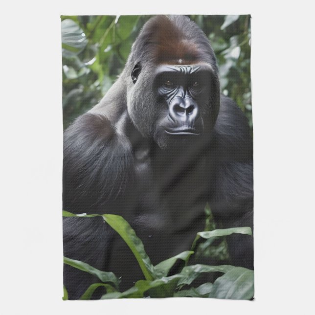 Midnight Gorilla Kung: Monarch of the Forest Kökshandduk (Vertikal)