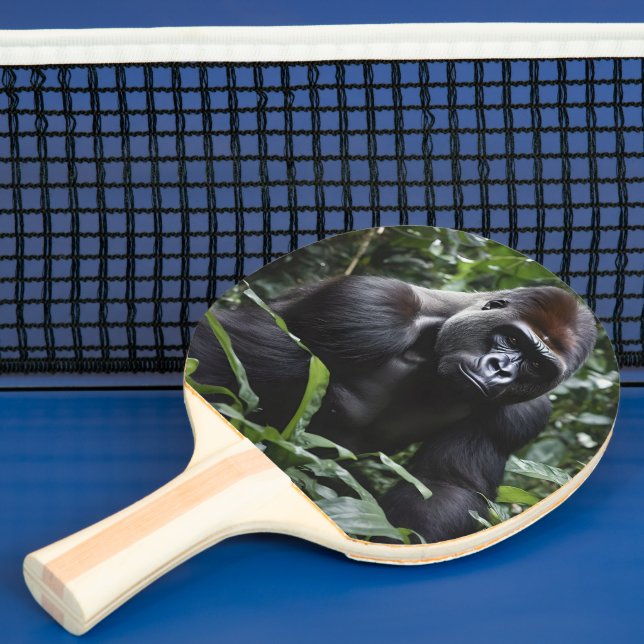 Midnight Gorilla Kung: Monarch of the Forest Pingisracket (Insitu)