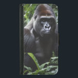 Midnight Gorilla Kung: Monarch of the Forest Plånboksfodral För Samsung Galaxy S5<br><div class="desc">Djupt i hjärtat av lush, framväxande djungel, där bländade solljusfilter genom tornkanopin, regnar han. Hans obsidiske päls glänser med en massa makt, som sliter över en kropp som är härdad av styrka och motståndskraft. Midnight Kung , en kolossal svart gorilla med ögon som har gammal visdom och en närvaro som...</div>