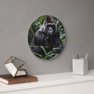 Midnight Gorilla-kungen: Skogarnas monark Stor Klocka