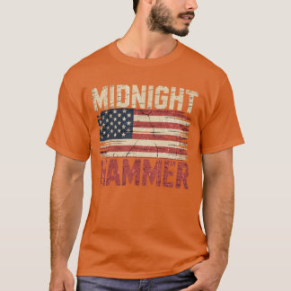 Midnight Hammer B-2 Stealth Jet USA flagga T Shirt