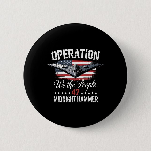 Midnight Hammer B-2 stealthjet-operation Midnatt Knapp (Framsida)
