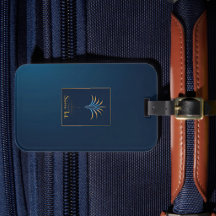 Midnight Handflatan Collection Navy Blue & Guld