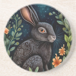 Midnight Hare Sandstone Underlägg