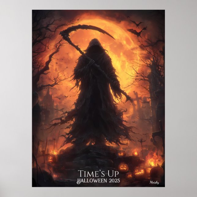 Midnight Harvester Halloween Poster (Framsidan)