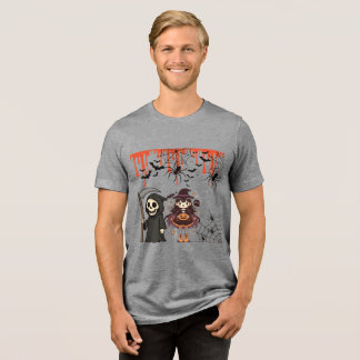 Midnight Haunt Society grå T Shirt