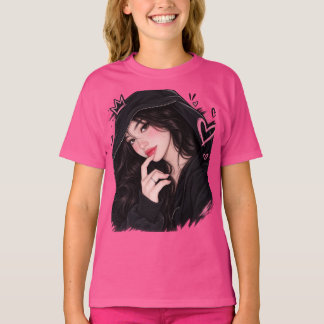 Midnight Heart – Animeflicka T Shirt