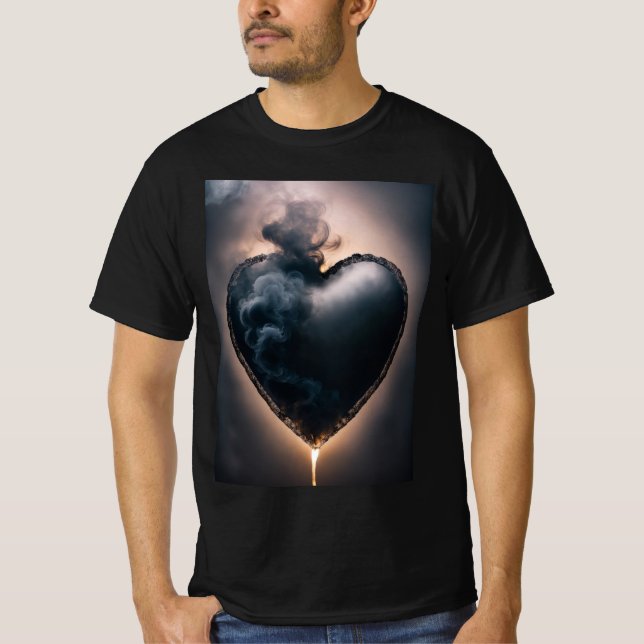 Midnight Heart Manar t-shirt| T Shirt (Framsida)