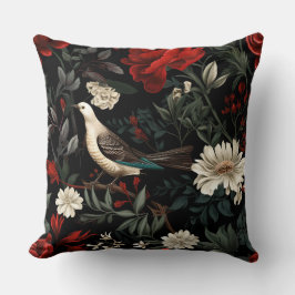 Midnight Helgdag Enchantment Botanical Kudde