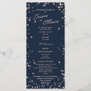 Midnight Himmel Twinkle Navy Blue and Rosa Program