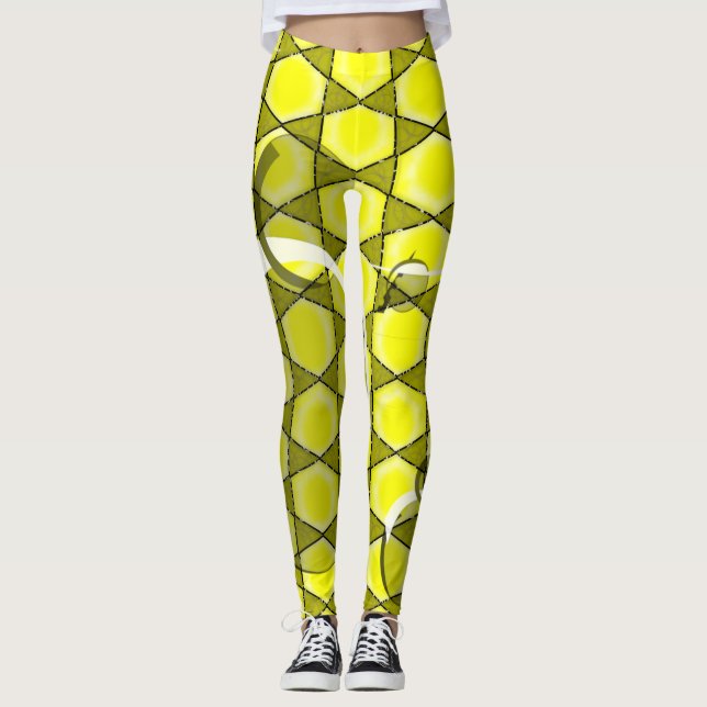 Midnight Honeybee Leggings (Framsida)