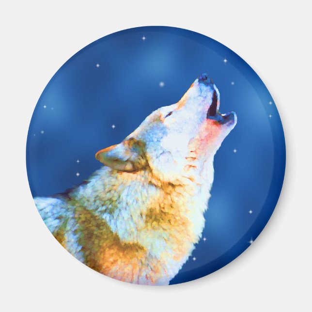 Midnight Howl Magnet (Framsidan)