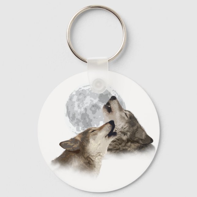 Midnight Howling Nyckelring (Framsida)