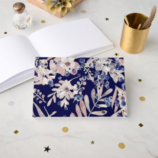 Midnight Indigo Eukalyptus & Blåbär Botanisk Gästböcker