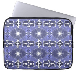 Midnight Indigo Kaleidoscope  Laptop Fodral