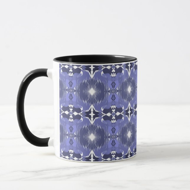 Midnight Indigo Kalejdoskop  Mugg (Vänster)