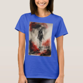 "Midnight Inferno: Devilish Aquarelle" T Shirt