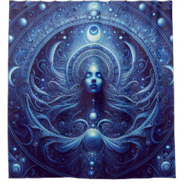 Midnight Insight Shower Curtain