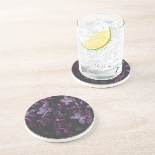 Midnight Lilac Reverie Sandstensundersats Underlägg (Sidan)