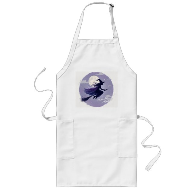 Midnight Magic Apron Långt Förkläde (Framsidan)