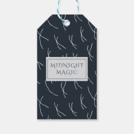 Midnight Magic Dark Navy Boutique Presentetikett
