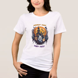 Midnight Magic Kuslig Söt Spöklik Halloween T Shirt