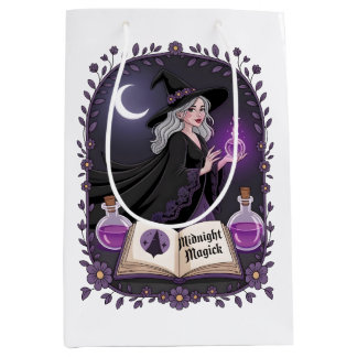 Midnight Magick Illustration of a Young Witch