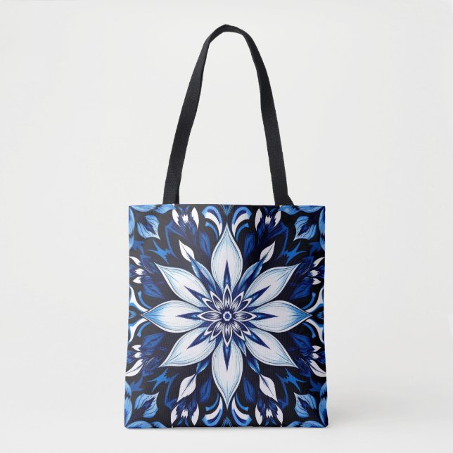 midnight majesty-totebag tygkasse (Framsida)