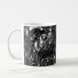Midnight Marble Mugg