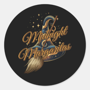 Midnight Margaritas Society Practical Magic Witch Runt Klistermärke