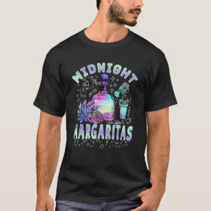 Midnight Margaritas Tequila Witchy Halloween T Shirt