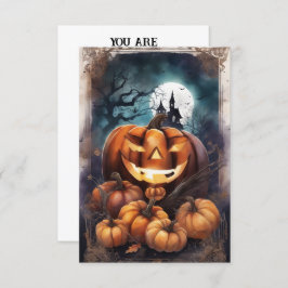 Midnight Masquerad: Ultimate Anpassade Hal Inbjudningar