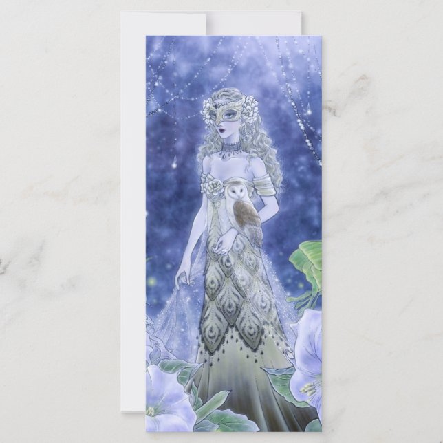 Midnight Masqueraradkort (Framsida)